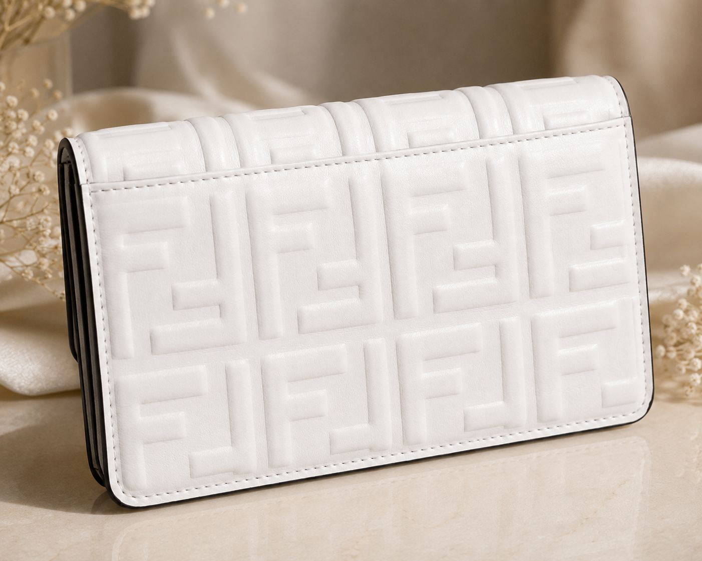 LE SAC FENDIPARIS | CUIR ORIGINAL WHITE CLASSY