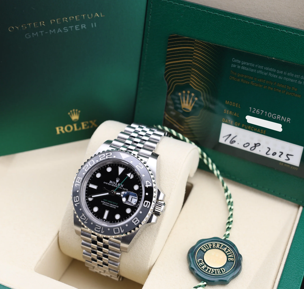 Rolex GMT-Master II “BRUCE WAYNE Edition” – Premium Clone + Full Box